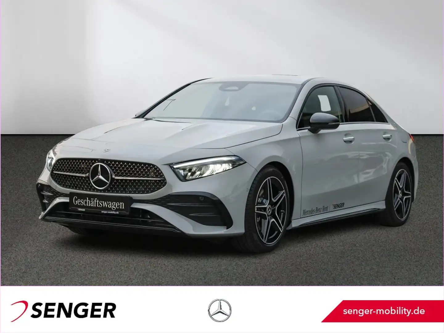 Mercedes-Benz A 200 Limousine AMG Standheizung Distronic AHK Gris - 1