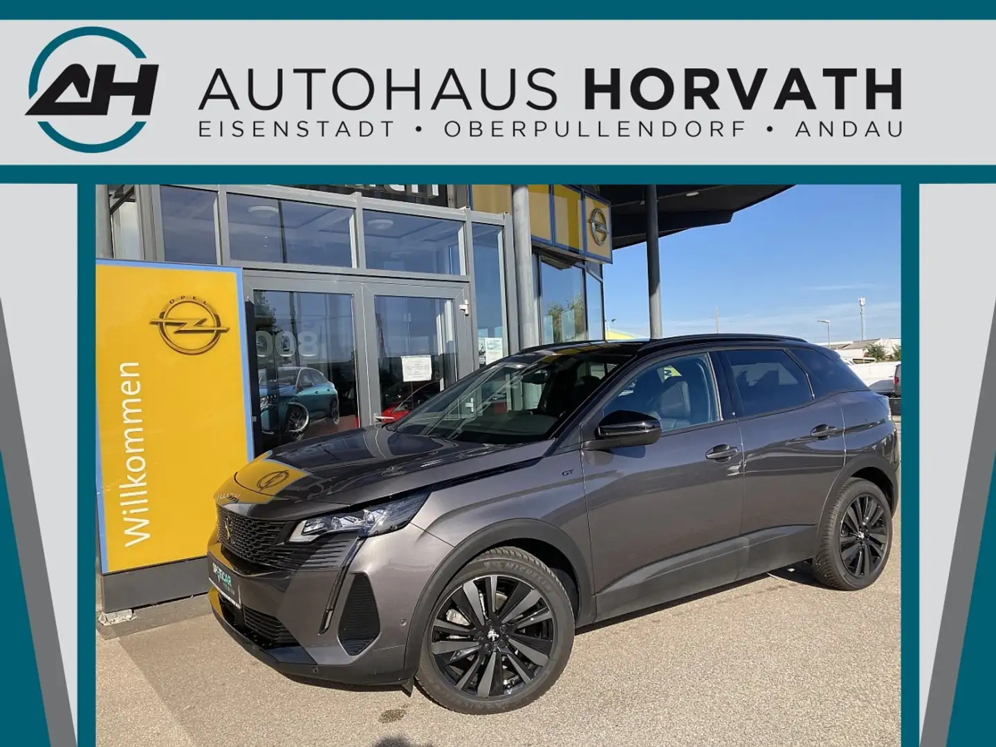 Peugeot 3008 Hybrid 136 E-DCS6 GT Aut.!ACC,PANO,MASSAGE,19",... Grau - 1
