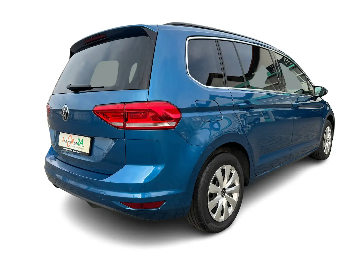 Volkswagen Touran 1.5 TSi Comfortline+ *DSG/Navi-App/7-Sitze* Kék - 2