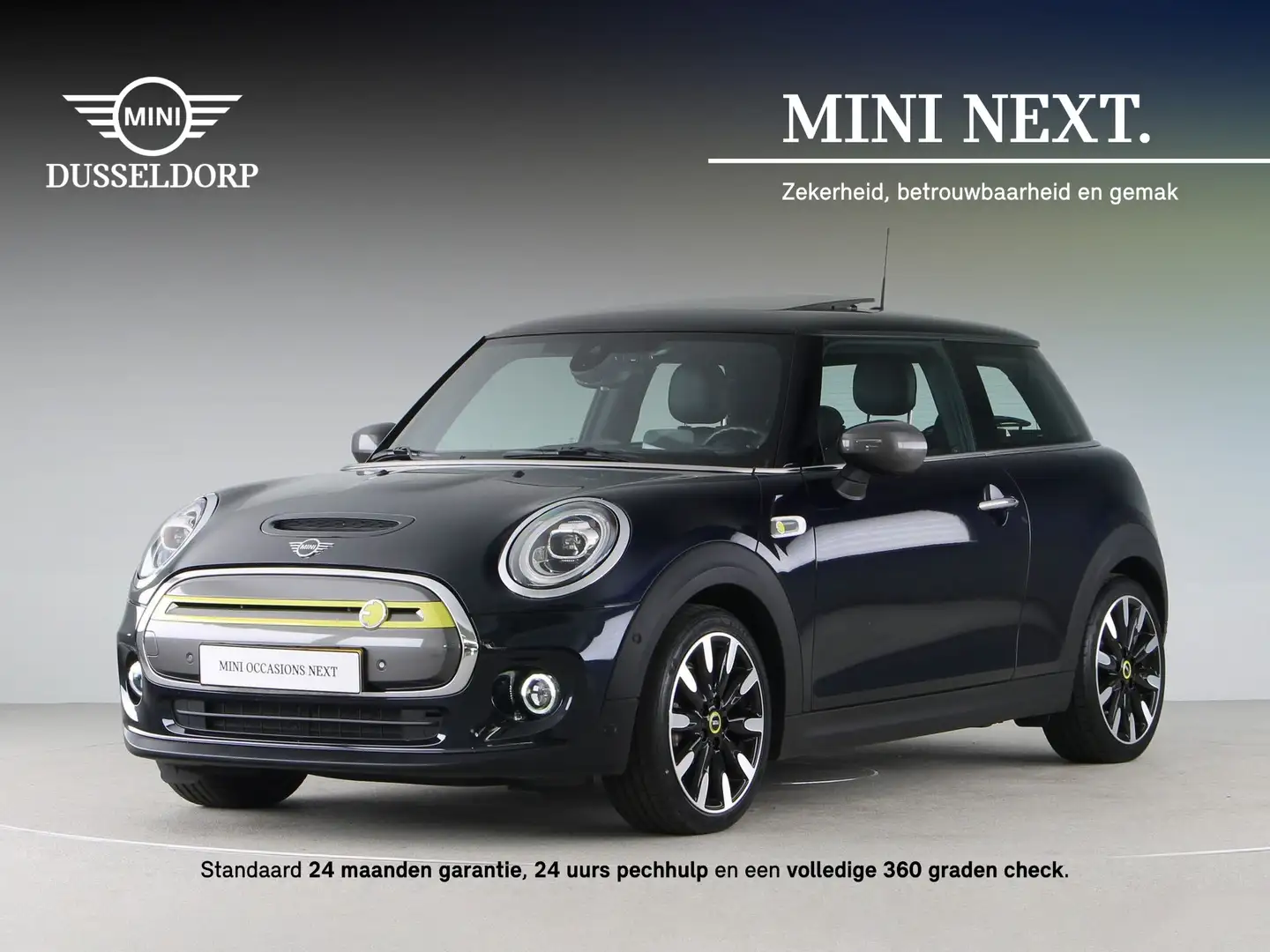 MINI Electric 3-deurs Yours Blauw - 1