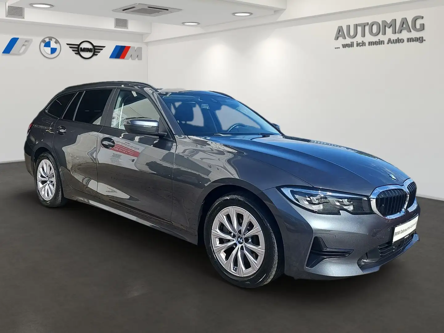 BMW 330 e Touring AHK*Drive Assist*Stop&Go*Live Cockpit Pr Grau - 2