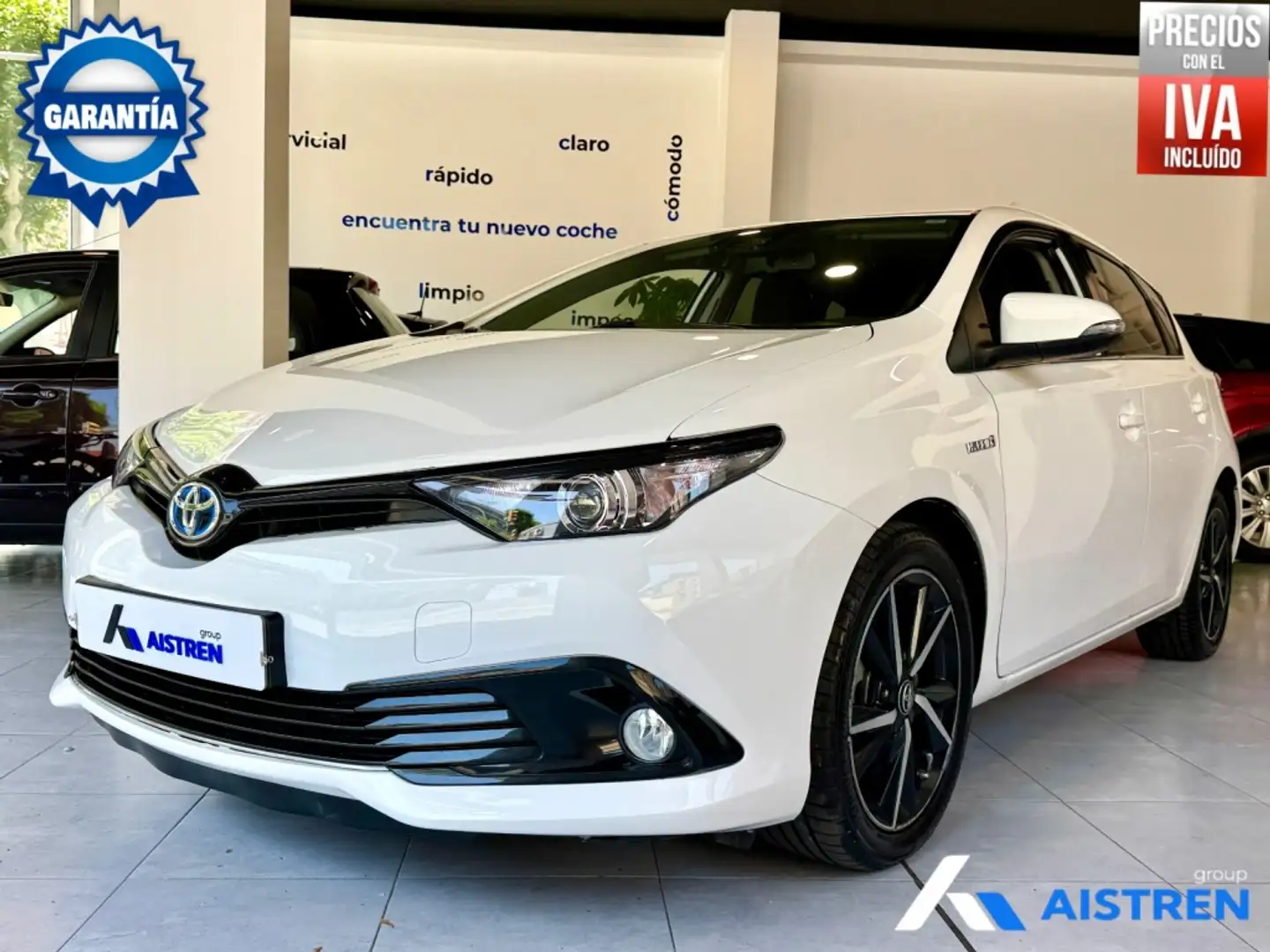 Toyota Auris hybrid 140H Feel! Edition Blanco - 1