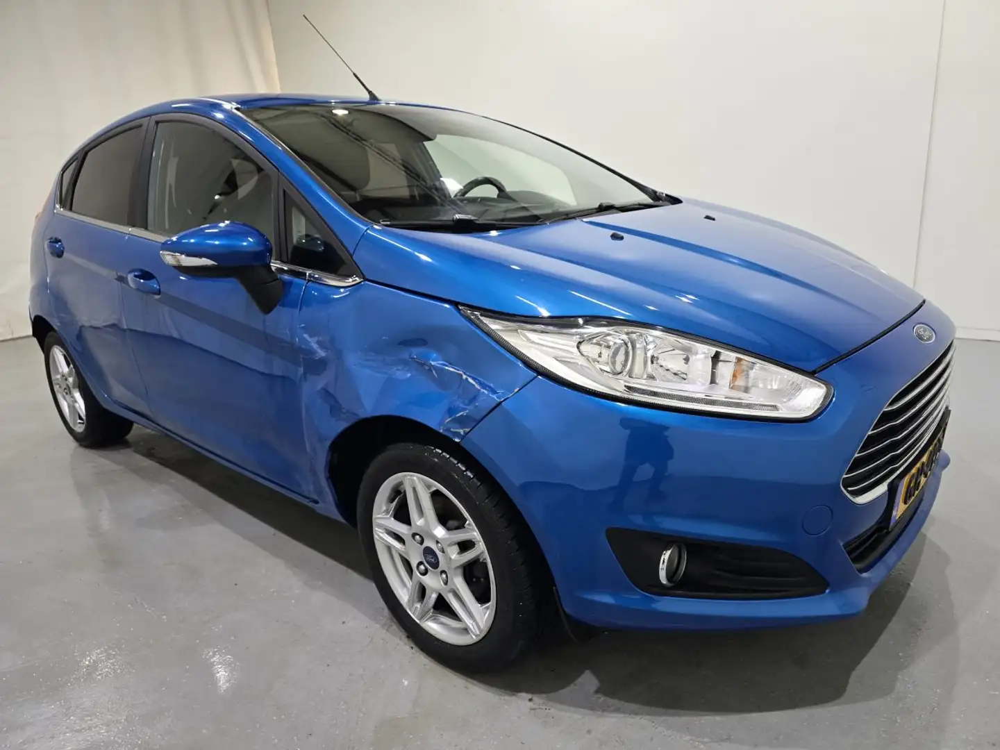 Ford Fiesta 1.0 Titanium AC Navi LM 59Kw Bjr.2015 Blau - 1