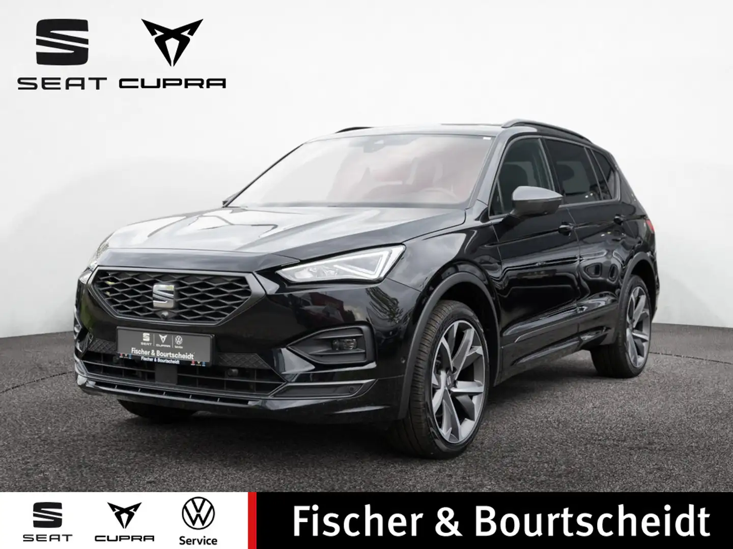 SEAT Tarraco 2.0 TDI FR 4Drive NAV PANO AHK 360° B Zwart - 1