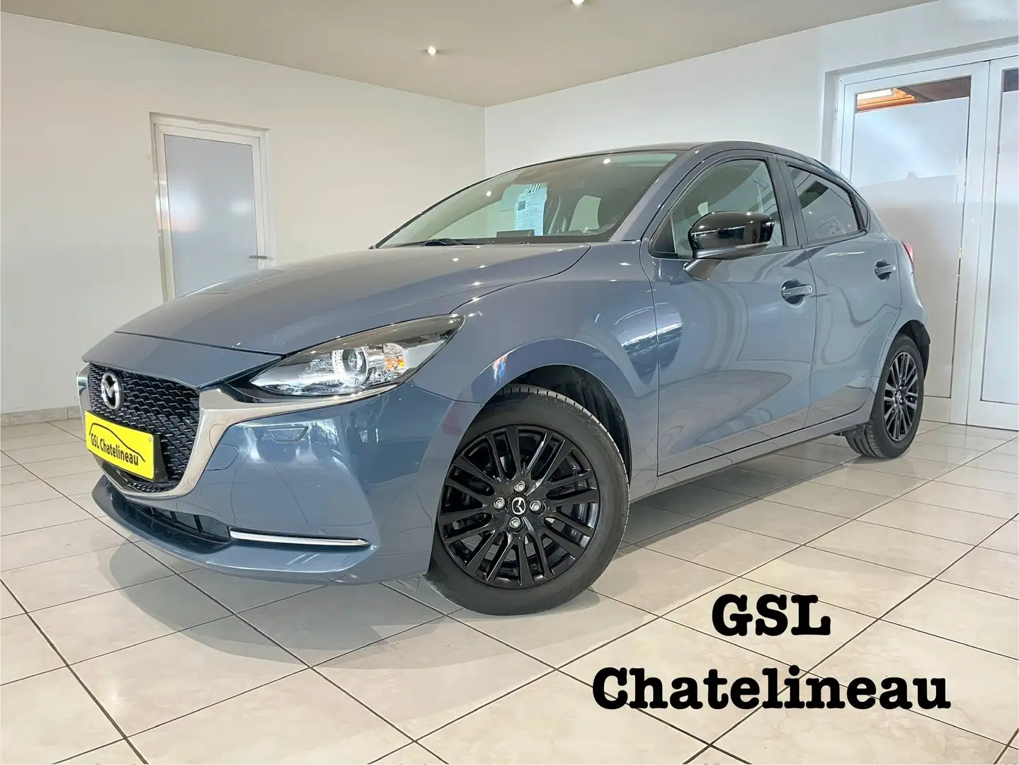 Mazda 2 1.5i 90cv 01/2023 MHEV Clim/Caméra/Carplay/GPS Grijs - 1