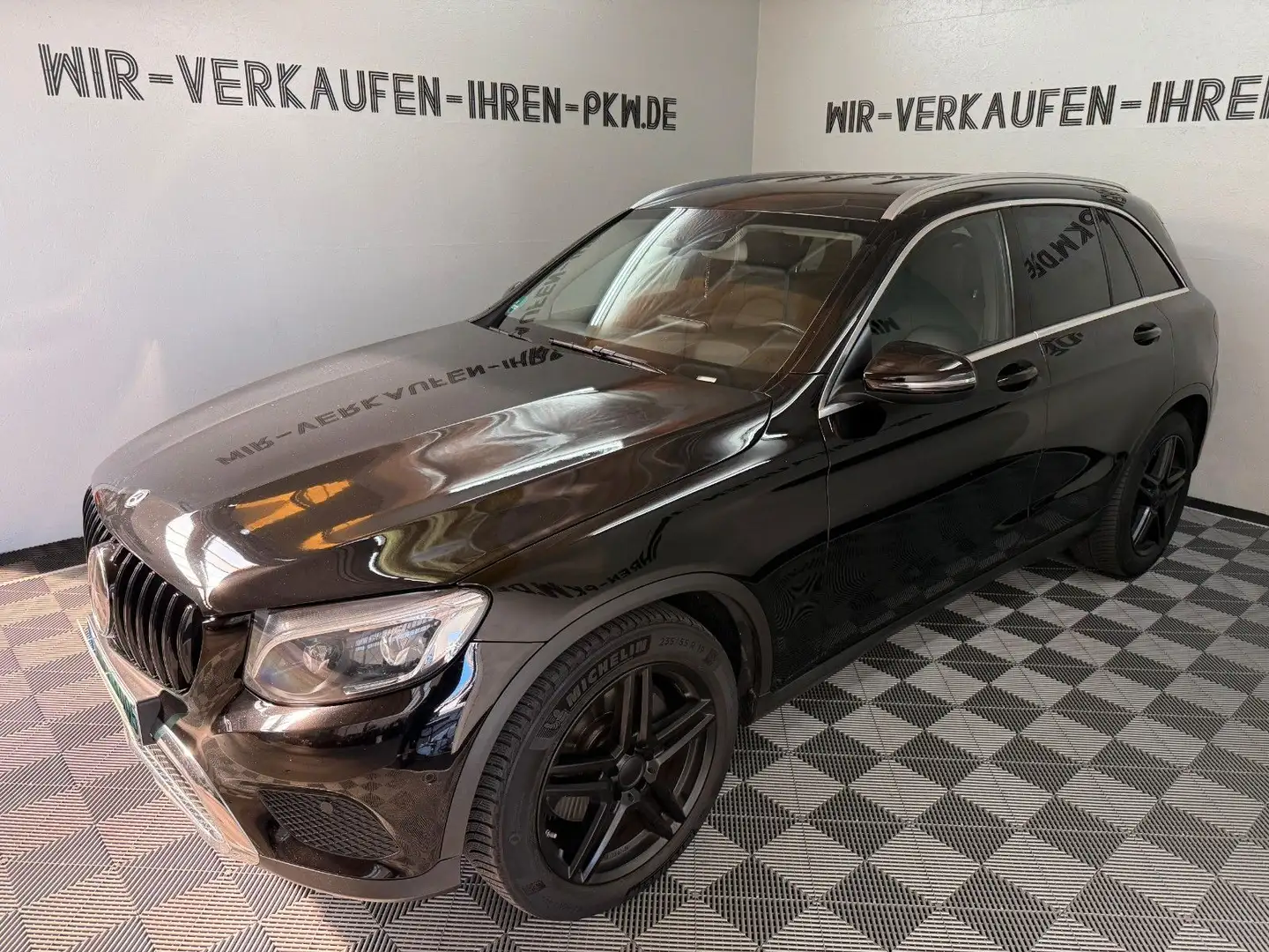 Mercedes-Benz GLC 350 d 4Matic AHK ACC RFK  *Lackmängel* Noir - 2