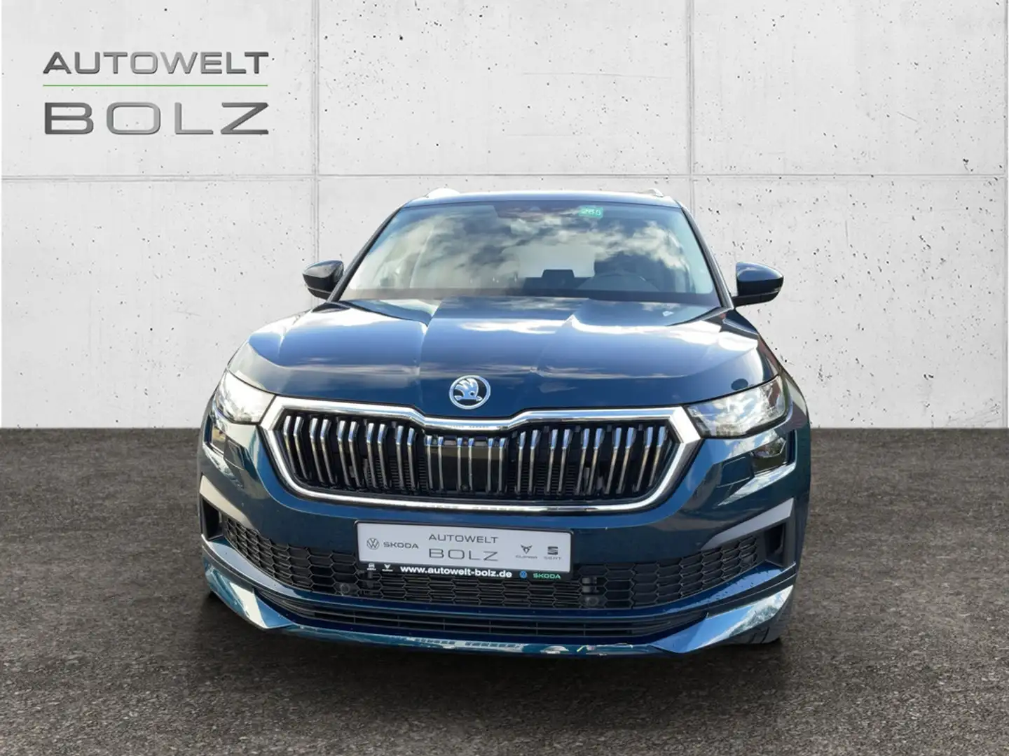 Skoda Kodiaq 4x4 L&K 2.0 TDI AHK Pano Navi 360 Grad Di Blau - 2