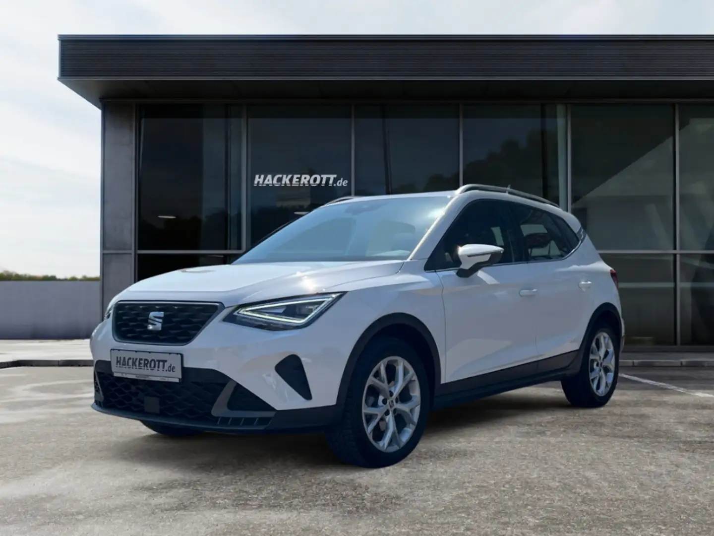 SEAT Arona FR 1.0 TSI Navi Tempomat Klimaa. PDC Weiß - 2