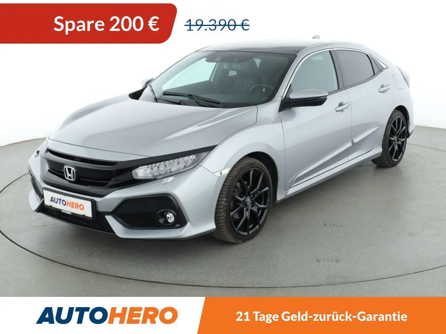 Honda Civic 1.0 VTEC Executive Premium Aut*NAVI*LED*ACC*CAM* Grau - 1