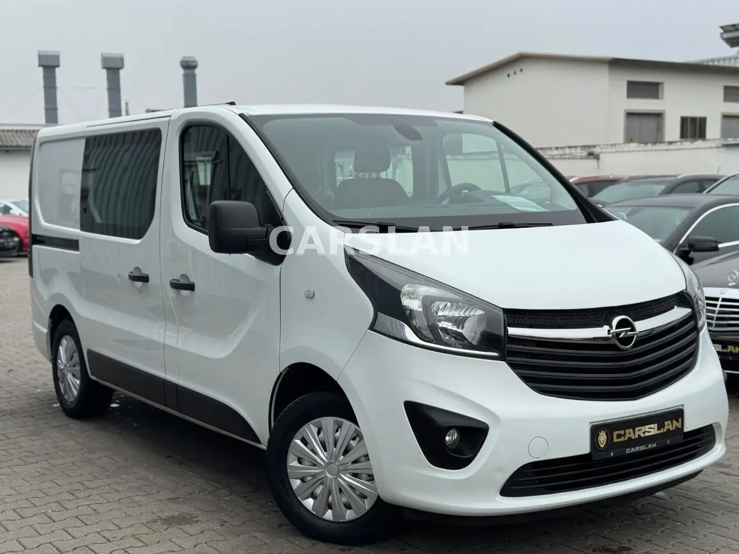 Opel Vivaro MIXTO 1.HAND+6-SITZER+AHK+PDC+KLIMA+EURO6 Blanco - 1