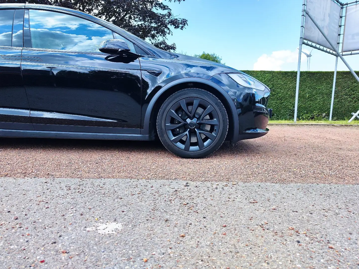 Tesla Model X Model X Maximale Reichweite Zwart - 1