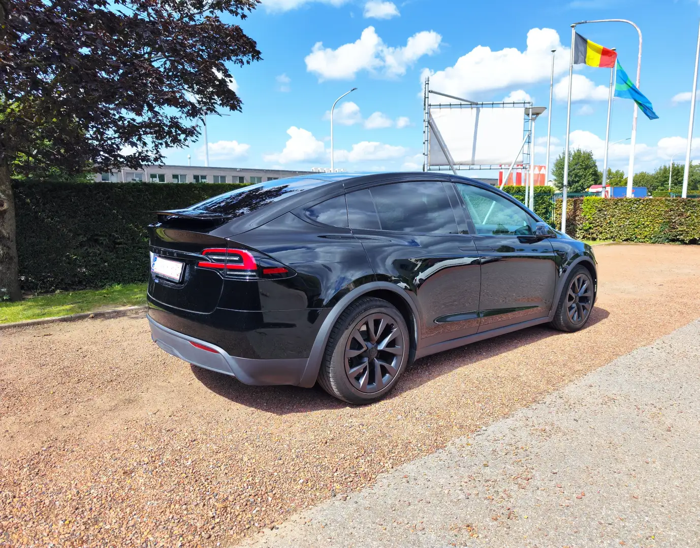 Tesla Model X Model X Maximale Reichweite Zwart - 2