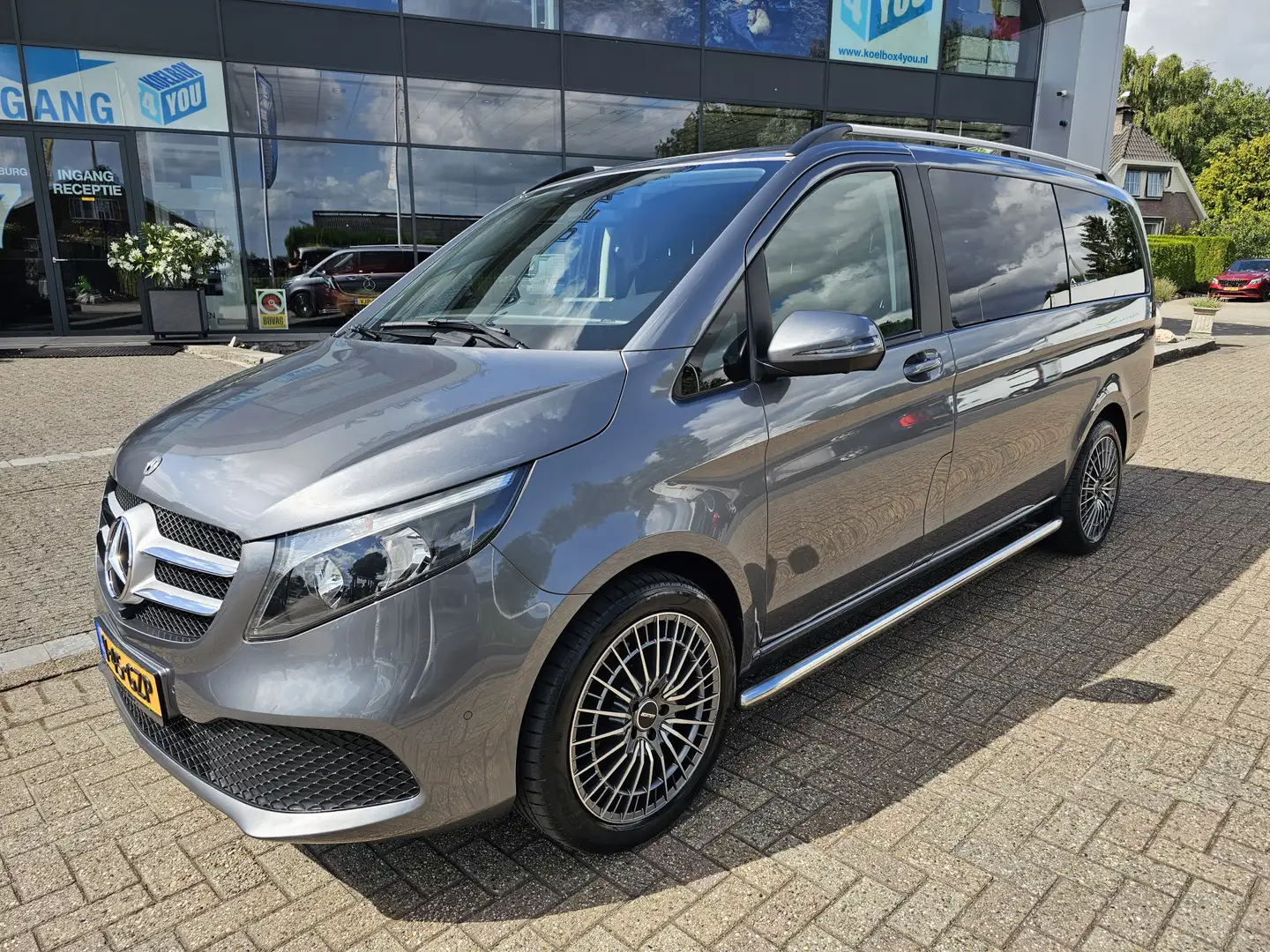 Mercedes-Benz V 250 250d Lang DC Automaat * 360 Camera * Schuifdeur El Grau - 1