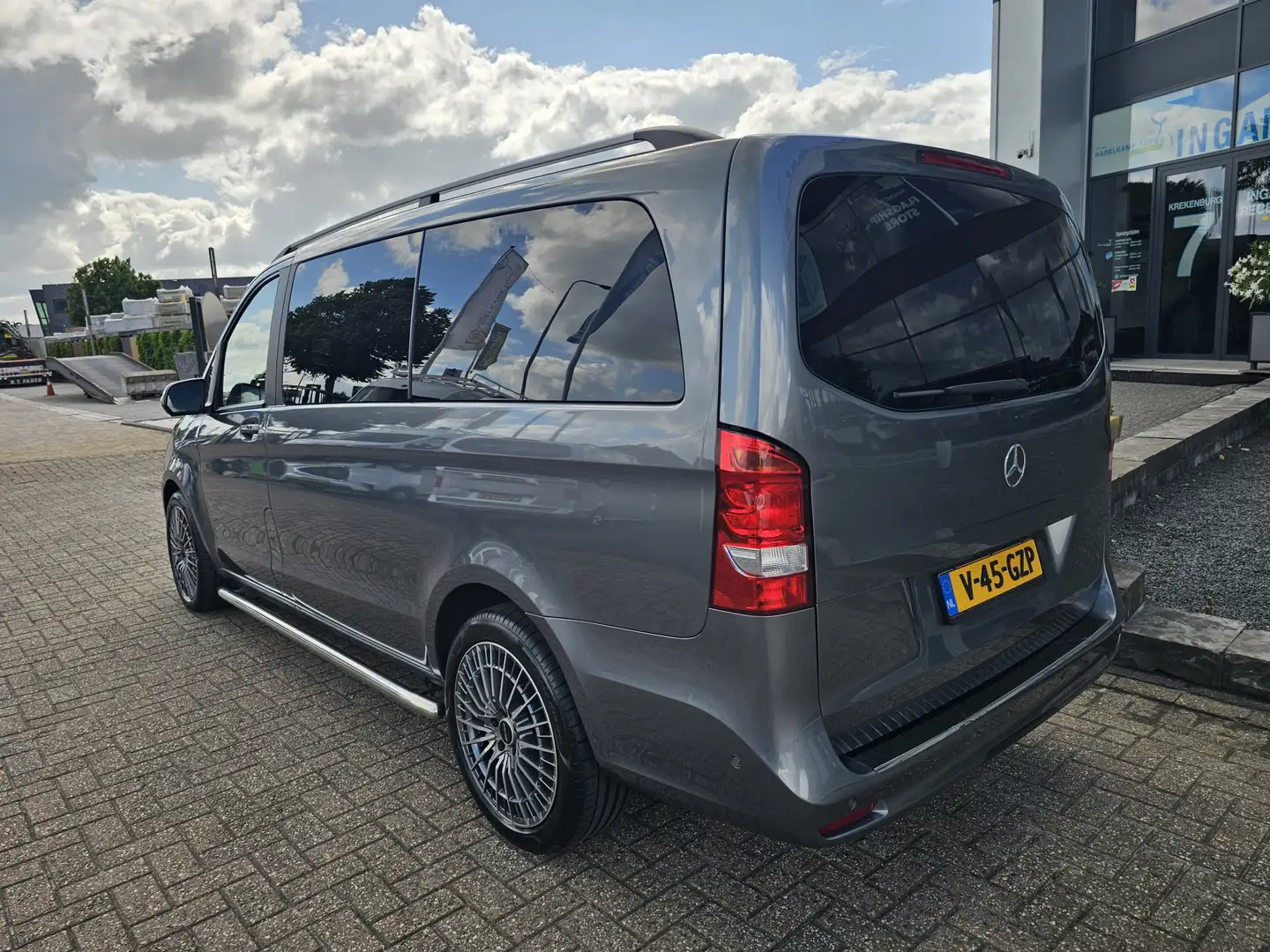 Mercedes-Benz V 250 250d Lang DC Automaat * 360 Camera * Schuifdeur El Grau - 2