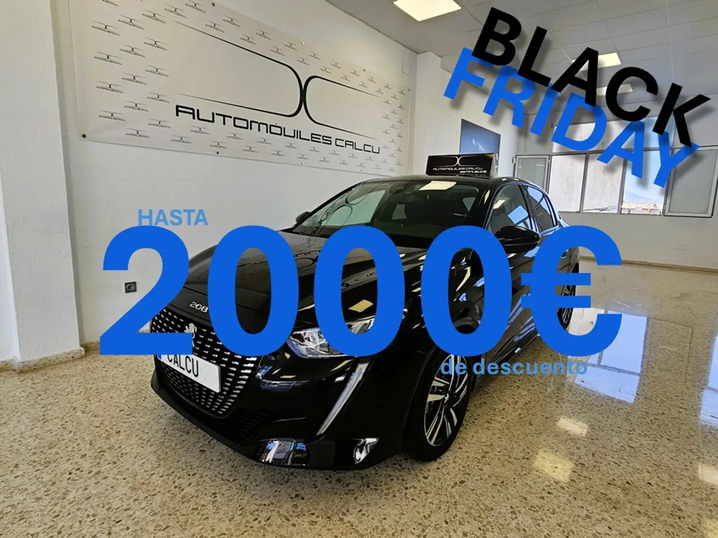 Peugeot 208 1.2 Puretech S&S Allure Pack 100 Noir - 1
