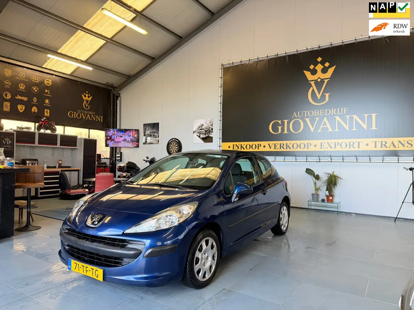 Peugeot 207 1.4-16V XR inruil mogelijk Blau - 1