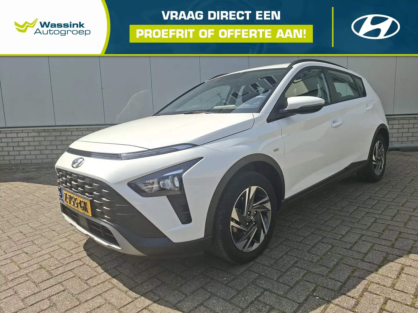 Hyundai BAYON 1.0 T-GDI 48V 100PK Comfort Smart Blanc - 1