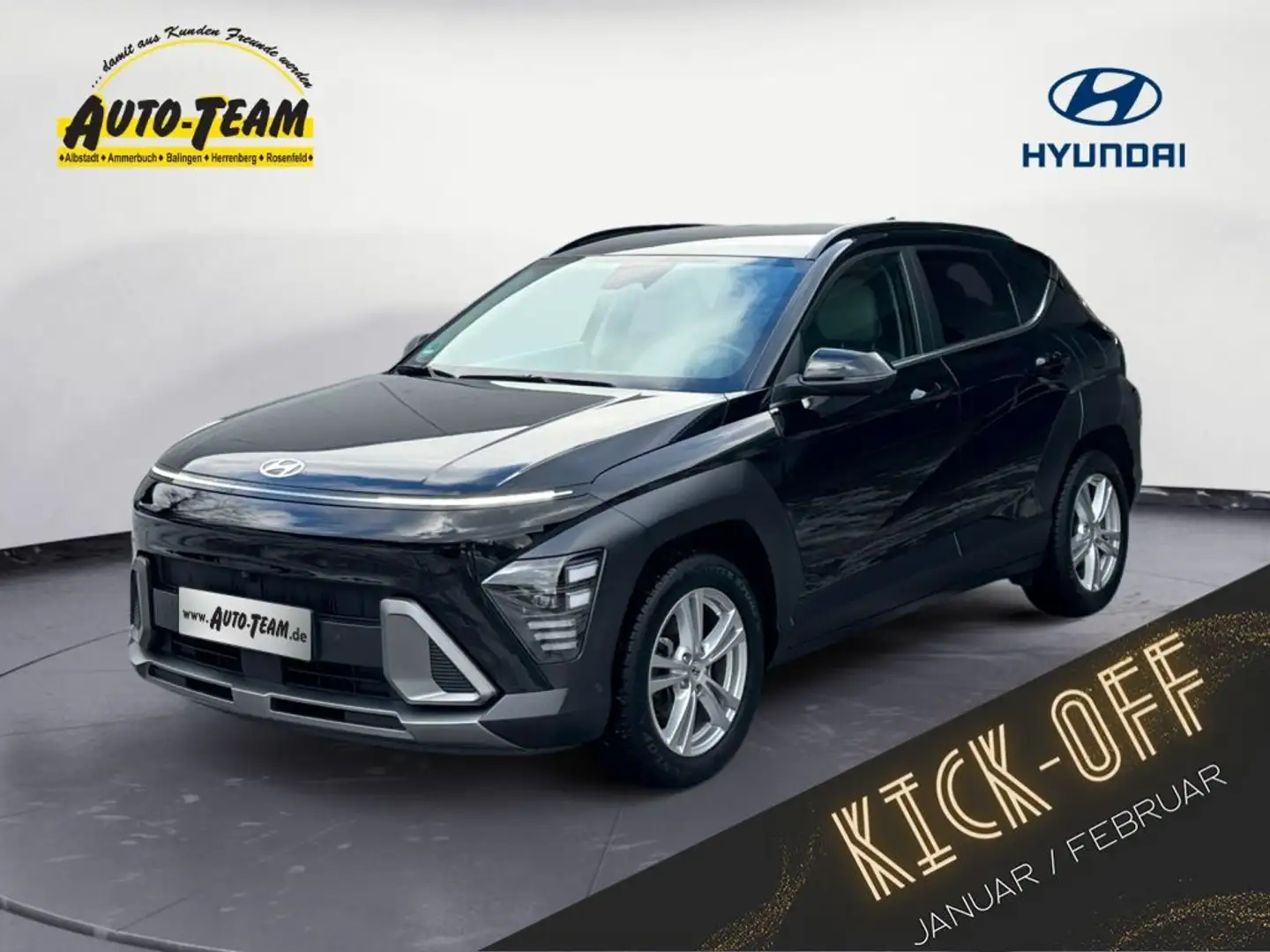 Hyundai KONA 1.6 GDI DCT Hybrid Prime (SX2) Schwarz - 1