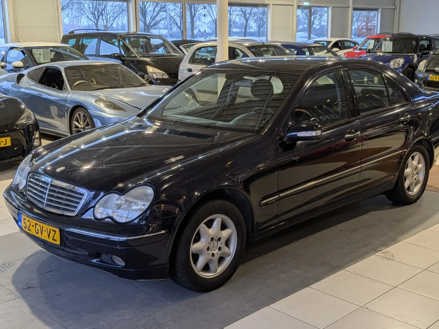 Mercedes-Benz C 200 Kompressor Elegance Airco, Cruise Control, Trekhaa Blau - 2