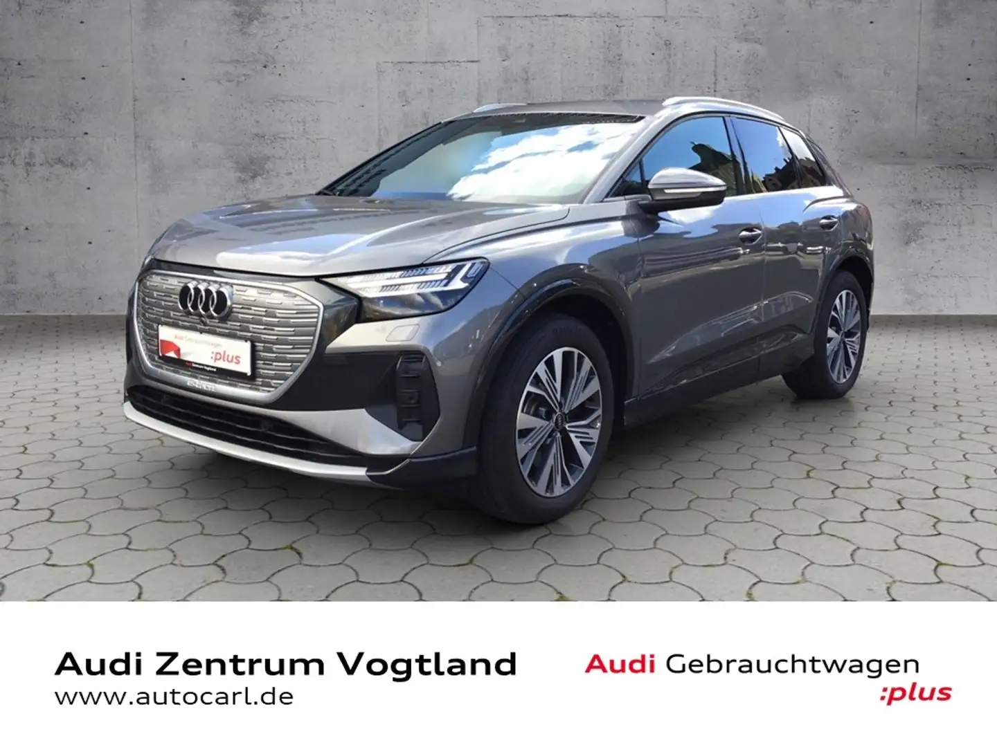 Audi Q4 e-tron 40 MATRIX/SHZ/STH/3-Zonen KLIMA Gris - 1