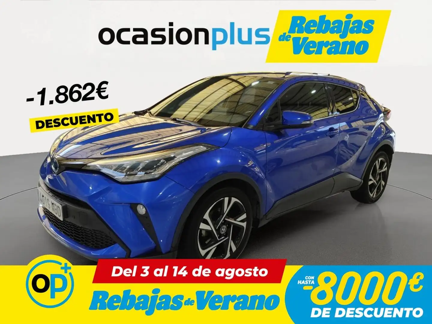 Toyota C-HR 125H Advance Azul - 1
