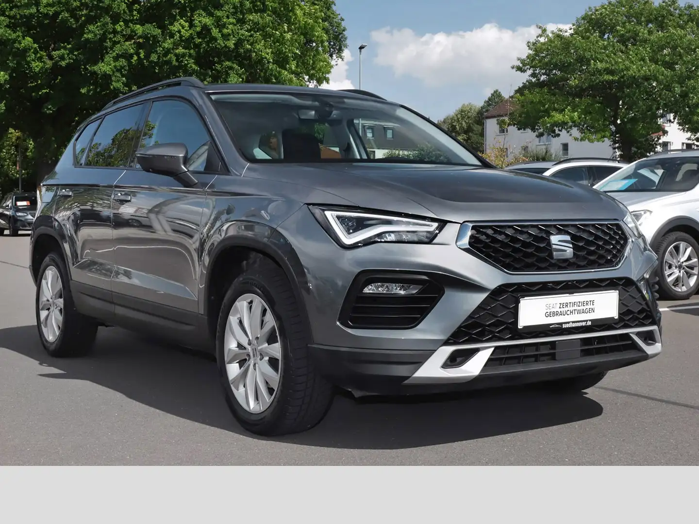 SEAT Ateca Style 1.0 TSI LED+SHZ+PDC+GRA Gris - 2