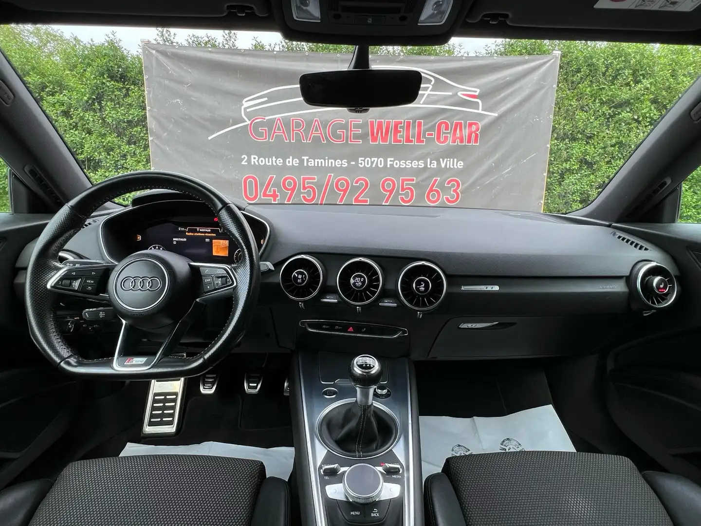 Audi TT S-Line Virtual Cockpit PRETE A IMMATRICULER ! Roşu - 2