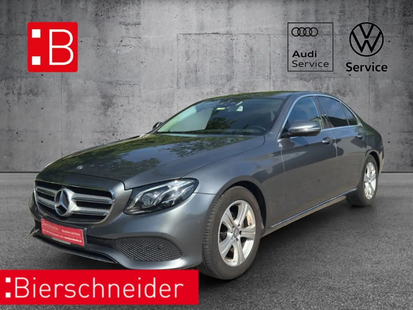 Mercedes-Benz E 220 220d Lim. Avantgarde HAD-UP NAVI 360 -KAMRA Gris - 1