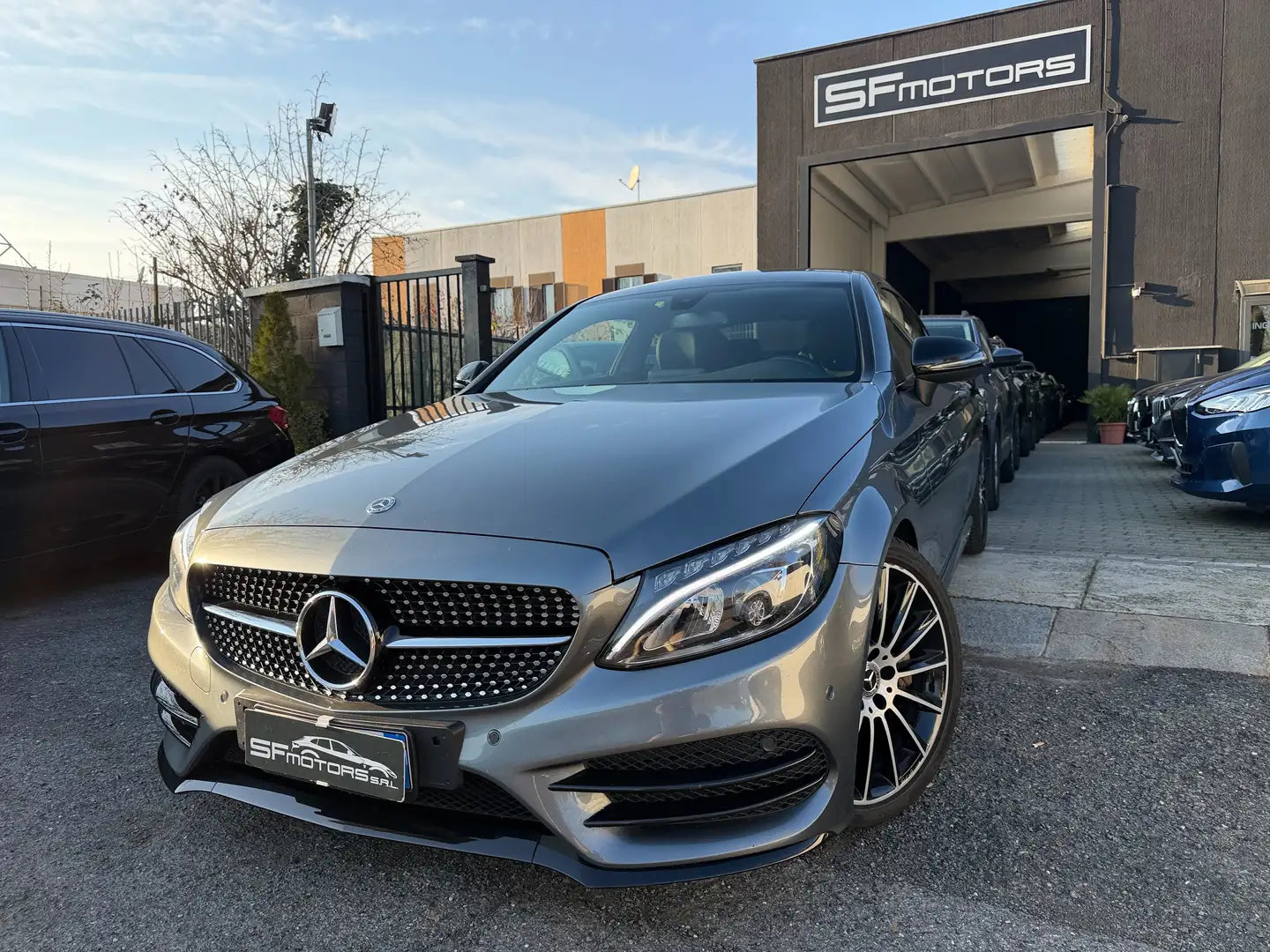 Mercedes-Benz C 250 C Coupe 250 Premium Plus auto Gris - 2