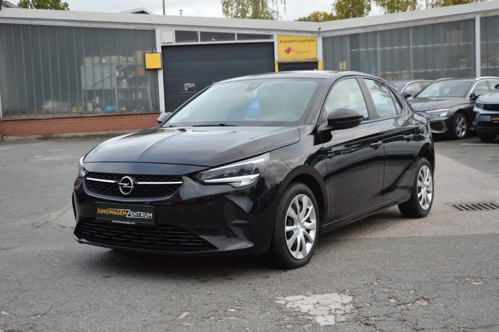 Opel Corsa F Edition 1.2"LED"KAMERA"SITZHZ"CARPLAY" Schwarz - 1