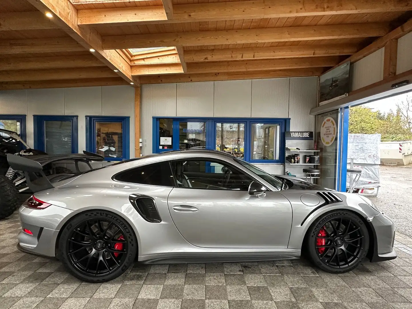 Porsche 991 GT3 RS Weissach Approved NEU, SERVICE NEU, CUP2R Gümüş rengi - 2