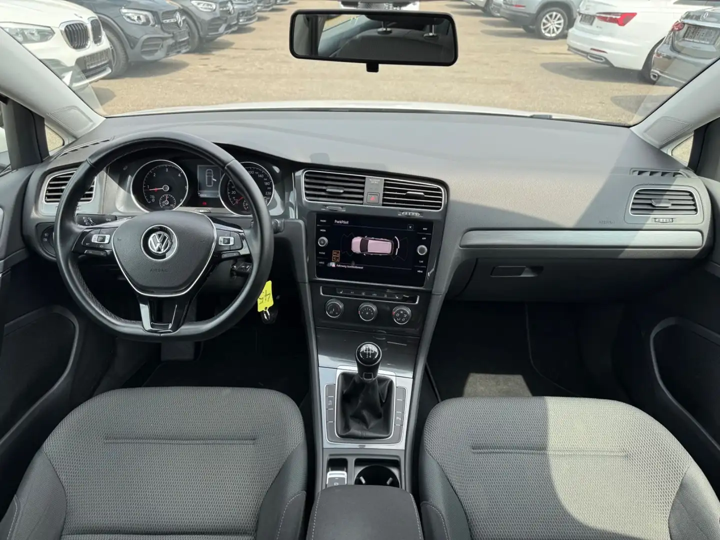 Volkswagen Golf VII Var. Com. BMT*Standheizung+AHK Blanc - 2