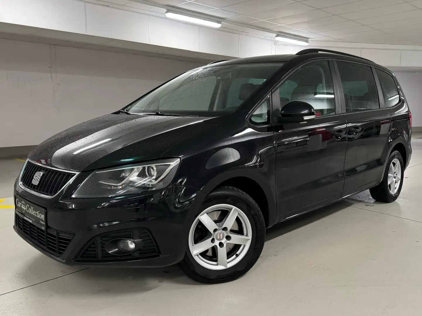 SEAT Alhambra 2.0 TDI *AHK* 8-Fach* PDC* NAVI* XENON* Schwarz - 1