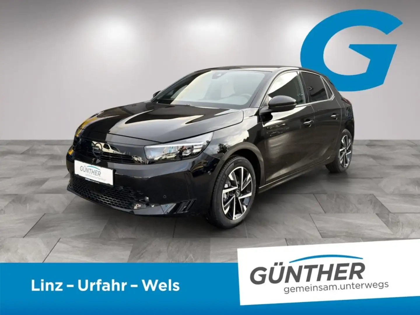 Opel Corsa GS 1.2 Direct Injection Turbo Schwarz - 1
