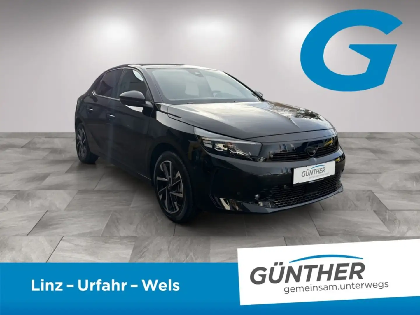 Opel Corsa GS 1.2  Direct Injection Turbo Schwarz - 2