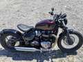 Triumph Bonneville Bobber 2017 Burdeos - thumbnail 6