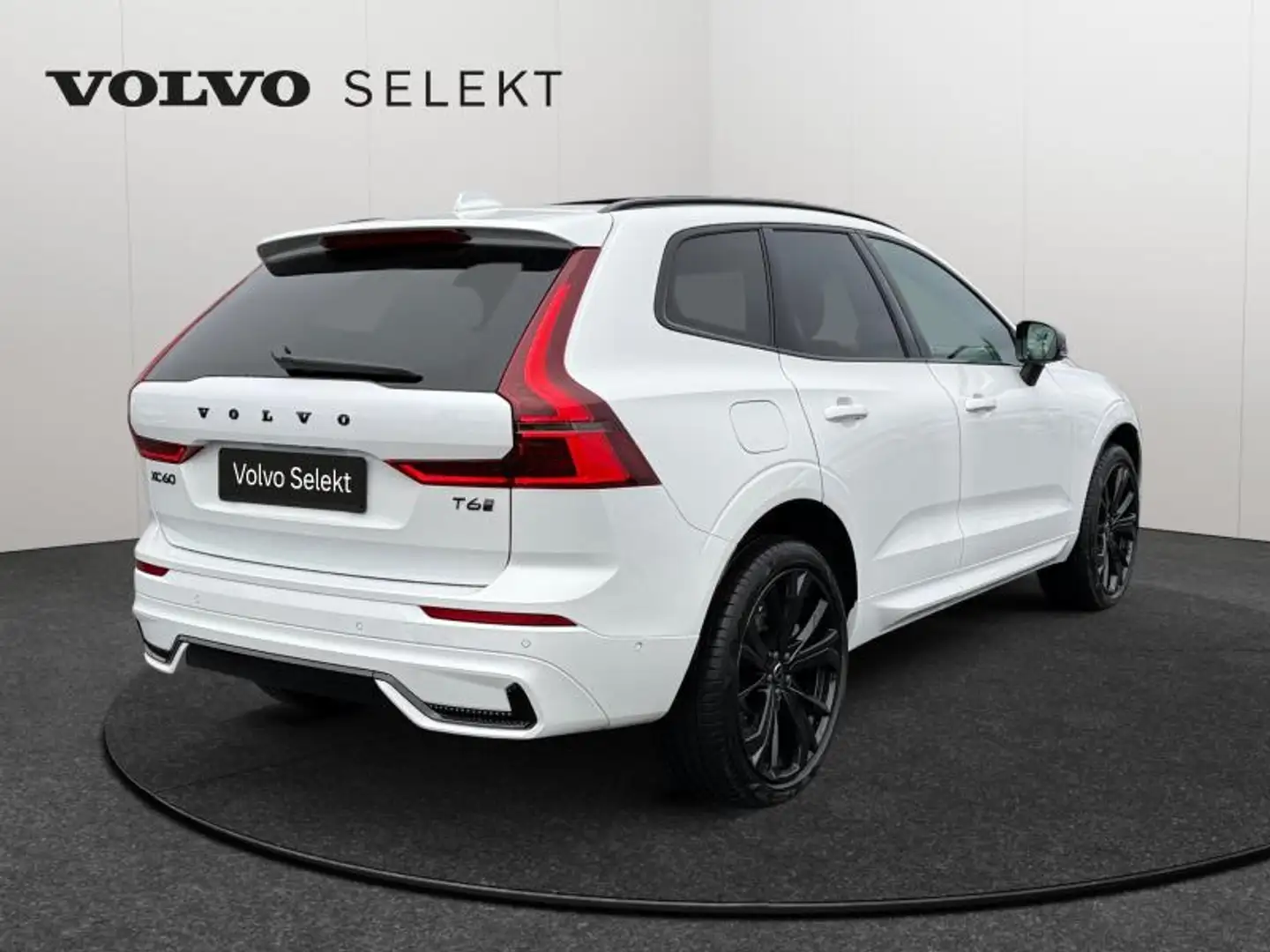 Volvo XC60 T6 Plus Black Edition /Hybride Blanc - 2