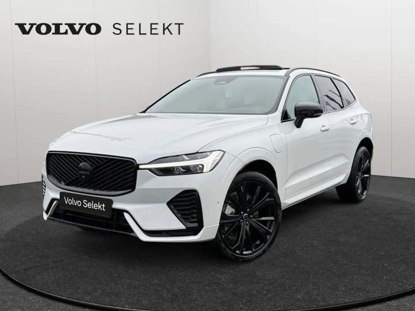 Volvo XC60 T6 Plus Black Edition /Hybride Blanc - 1