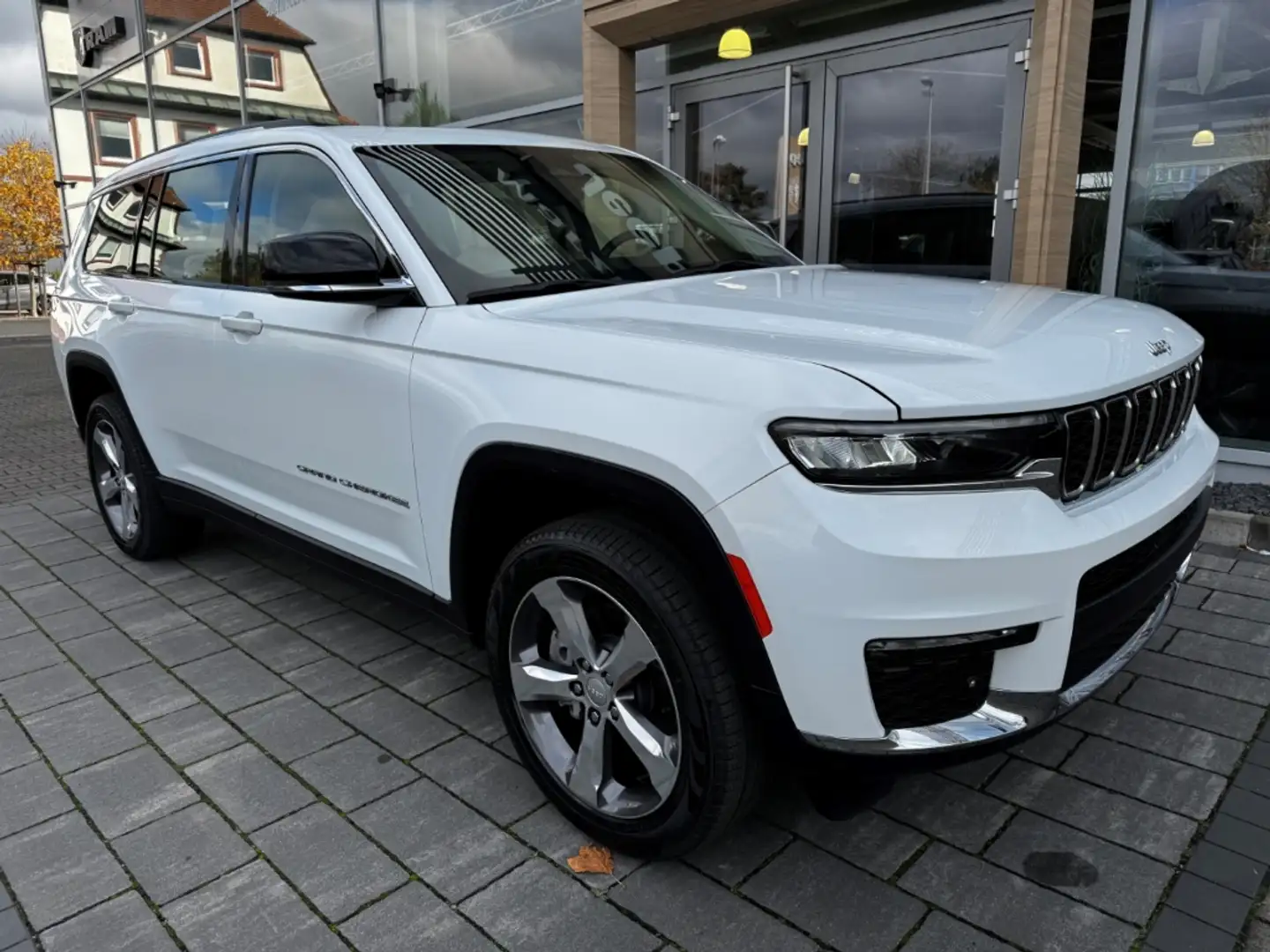 Jeep Grand Cherokee Lang Limited 7 Sitze Leder 3.6 El. Panodach Navi D Weiß - 2