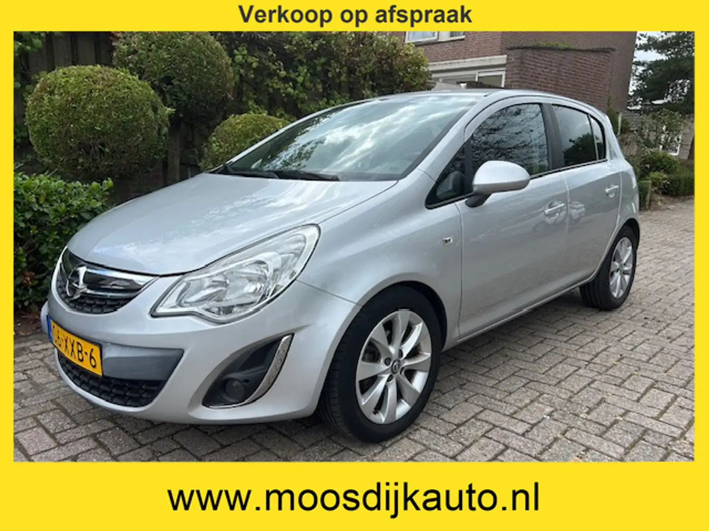 Opel Corsa 1.4-16V Anniversary Edition Airco/ 5 Drs/ Orig NL Gris - 1