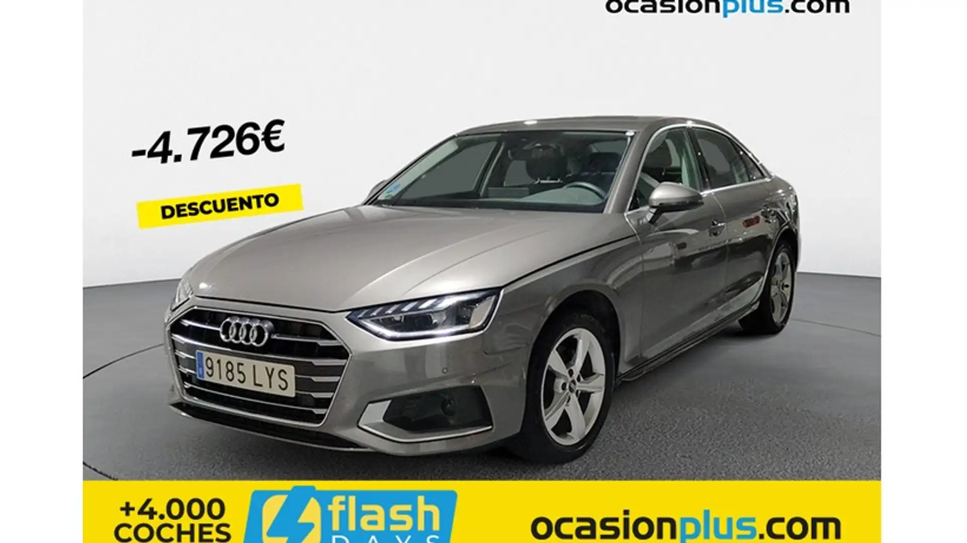 Audi A4 30 TDI Advanced S tronic 100kW Gris - 1