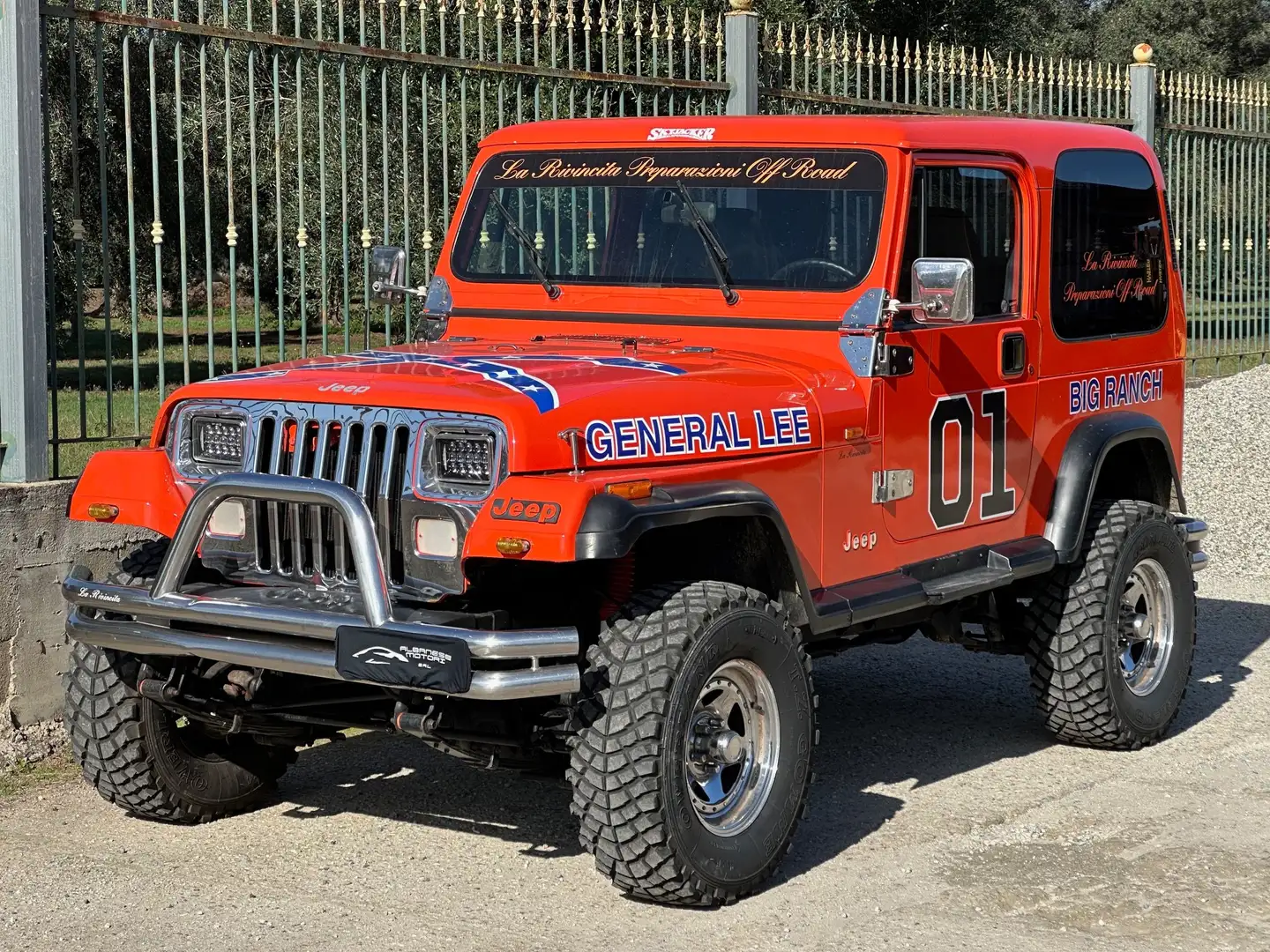Jeep Wrangler 4.0 Benzina 178cv Arancione - 2
