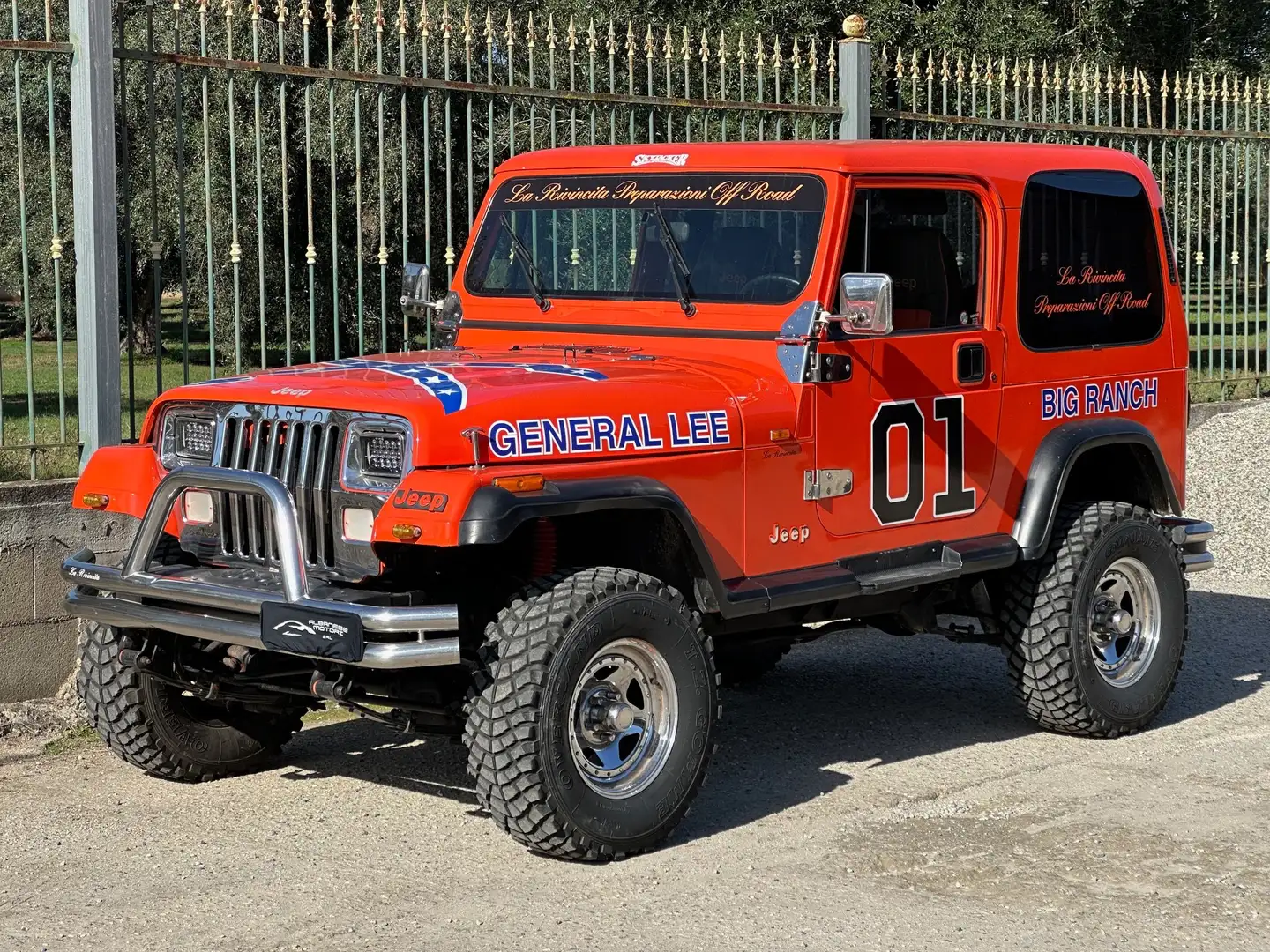 Jeep Wrangler 4.0 Benzina 178cv Arancione - 1