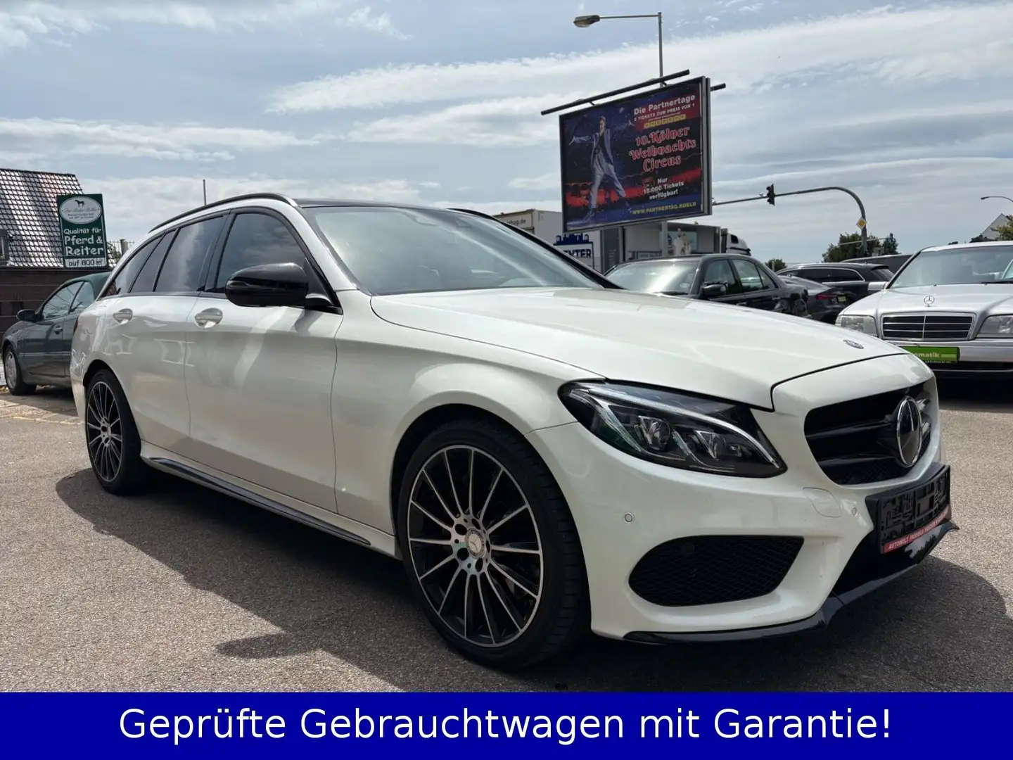 Mercedes-Benz C 400 T 4Matic*LEDER*360°*ABSTAND*SPURH*LEDER* Wit - 2
