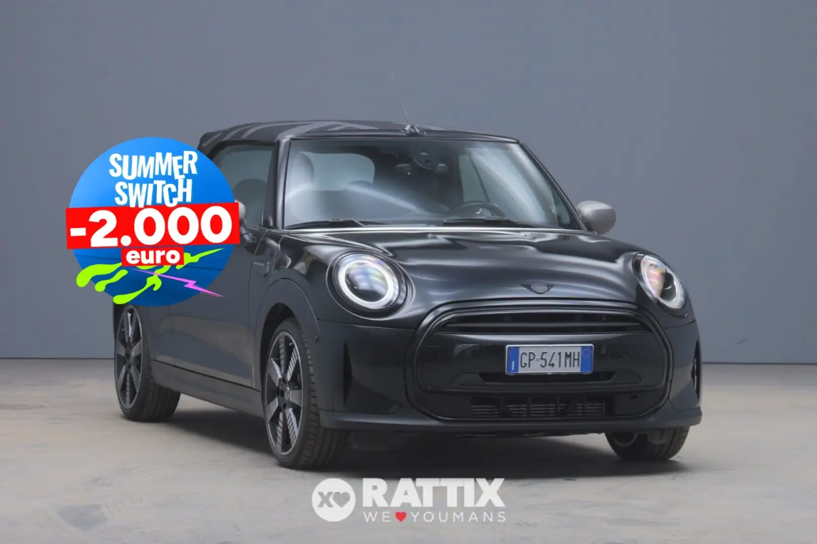 MINI Cooper Cabrio 1.5 136CV Cooper Yours Auto Nero - 1