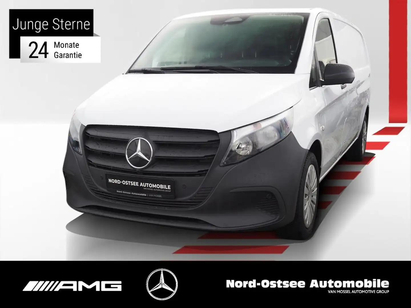 Mercedes-Benz Vito 116 EXTRALANG NEUES MODELL AHK KAMERA MBUX Blanc - 1