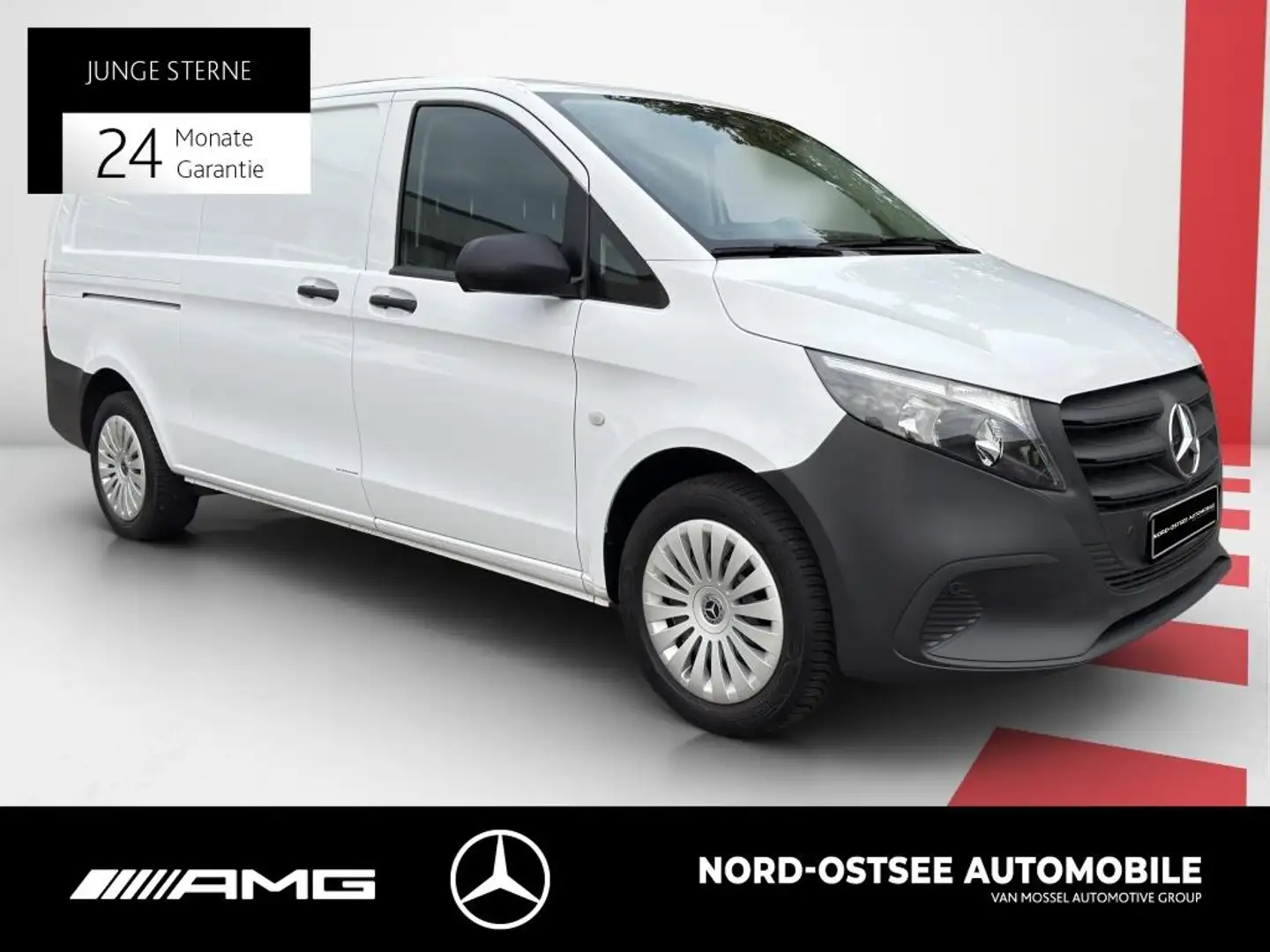 Mercedes-Benz Vito 116 EXTRALANG NEUES MODELL AHK KAMERA MBUX Blanc - 2