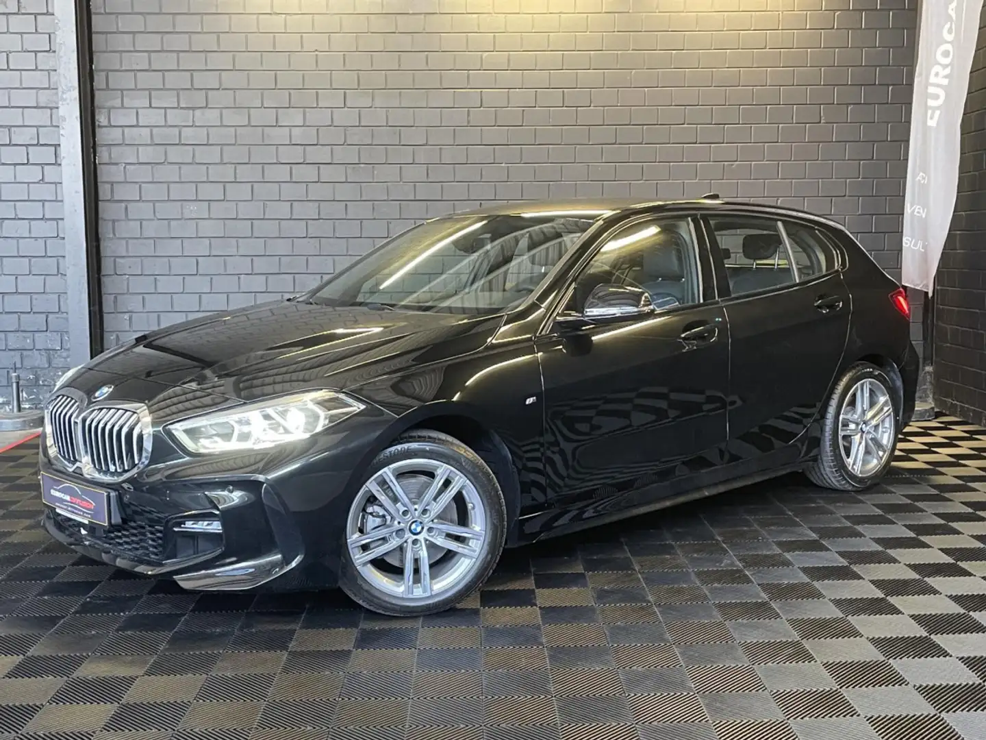 BMW 118 SERIE 1 118I M-SPORT AUTO 136 CV Noir - 1