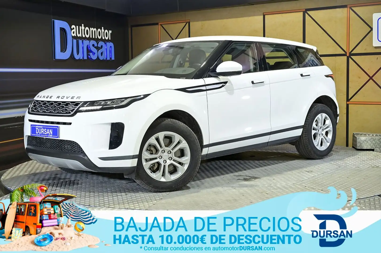 Land Rover Range Rover Evoque 2.0 D150 S AUTO 4WD MHEV Blanc - 1