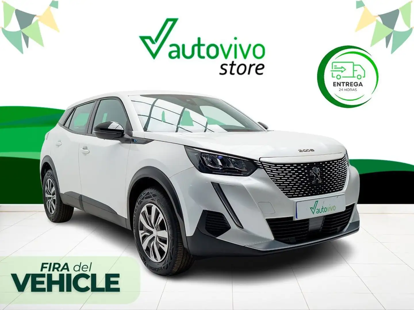 Peugeot 2008 ACTIVE PACK BEV 100KW 136 CV 5P Wit - 1